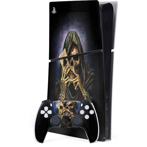 Alchemy Carta Reapers Ace PS5 Slim Digital Edition Console Skin